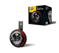 HELLA 3AL 922 000-961 Signal Horn - S90 - 12V - 113dB(A) - Frequency Range: 415Hz - High Tone - Housing Colour: Red/Black - Flat Plug-in Connector