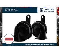 HELLA Trumpet Horn - OE-CONNECT HORN TE26 SET - 12V - 110dB(A) - Frequency range from: 400Hz - Frequency range to: 500Hz - High Tone/Low Tone - Electric - Quantity: 2 - 3FH 012 010-051