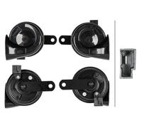 HELLA Trumpet Horn - OE-CONNECT HORN TE26 SET - 12V - 110dB(A) - Frequency range from: 400Hz - Frequency range to: 500Hz - High Tone/Low Tone - Electric - Quantity: 2 - 3FH 012 010-111
