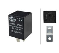 Hella Indicator Flasher Relay 4AZ 001 879-041 12V 3-pin Connector with Mounting Holder