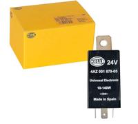 HELLA 4AZ 001 879-051 Flasher Unit - 24V - 3-pin connector - mounting - with holder