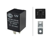 Hella Indicator Flasher Relay 4AZ 001 879-041 12V 3-pin Connector with Mounting Holder