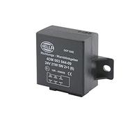 HELLA 4DM 003 944-091 Flasher Unit - 24V - 6-pin connector - Bolted - Electric - with holder