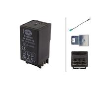 HELLA 4DN 008 768-151 Flasher Unit - 12V - 6-pin connector - Electronic