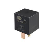 HELLA 4RA 003 437-111 Relay, main current - 12V - 4-pin connector - Wiring Diagramme: S1 - Plug: B3 - High Performance Contact - Colour: Black - without holder