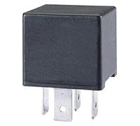 HELLA 4RA 007 957-001 Relay, main current - 24V - 4-pin connector - Wiring Diagramme: S2 - Plug: B - Normally Open Contact - Colour: Black - without holder