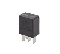 HELLA 4RA 933 766-111 Relay, main current - 12V - 4-pin connector - Wiring Diagramme: S2 - Plug: C - Normally Open Contact - Colour: Black - without holder