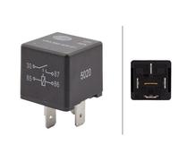 HELLA 4RA 965 400-017 Relay, main current - 12V - 4-pin connector - Normally Open Contact