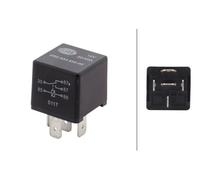 HELLA 4RD 933 332-051 Relay, main current - 12V - 5-pin connector - Changeover Contact