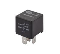 HELLA 4RD 933 332-071 Relay, main current - 24V - 5-pin connector - Changeover Contact