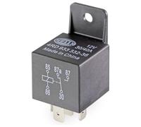HELLA 4RD 933 332-361 Relay, main current - 12V - 5-pin connector - Changeover Contact - with holder