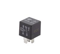 HELLA 4RD 933 332-641 Relay, main current - 12V - 5-pin connector - Wiring Diagramme: W2 - Changeover Contact - Colour: Black - without holder