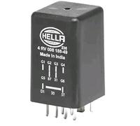 HELLA 4RV 008 188-491 Control Unit, glow plug system - 12V - 9-pin connector - after-glow capable - Number of Cylinders: 4