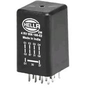 HELLA 4RV 008 188-521 Control Unit, glow plug system - 12V - 11-pin connector - after-glow capable - Number of Cylinders: 6