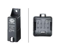 HELLA 4RV 008 188-711 Control Unit, glow plug system - 12V - 9-pin connector - after-glow capable - Number of Cylinders: 4