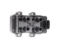 HELLA 5DA 193 175-391 Ignition Coil - 12V - 4-pin connector - Block Ignition Coil - Bolted