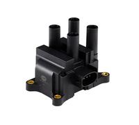 Hella Ignition Coil 5DA 193 175-411 - 12V, 3-pin connector, bolted block