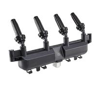 HELLA 5DA 193 175-441 Ignition Coil - 12V - 4-pin connector - Block Ignition Coil - Bolted