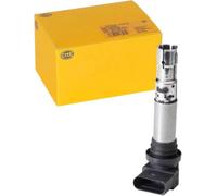 HELLA 5DA 193 175-501 Ignition Coil - 12V - 4-pin connector
