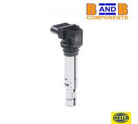 HELLA 5DA 193 175-501 IGNITION COIL 12V 4 PIN VAG 036 905 715 AUDI VW SEAT SKODA