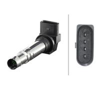 Ignition coil Flush-Fitting Pencil Ignition Coils 5DA 193 175-501 HELLA for VW