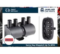 HELLA 5DA 193 175-561 Ignition Coil - 12V - 4-pin connector - Bolted