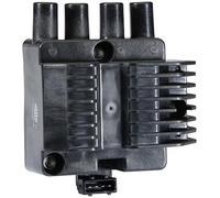 Hella Ignition Coil 5DA 193 175-651 - Block, 12V 4-pin, Bolted - for Opel Astra F Saloon