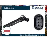 HELLA 5DA 193 175-761 Ignition Coil - 12V - 3-pin connector - Bolted