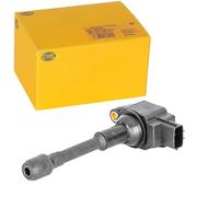 HELLA 5DA 230 036-651 Ignition Coil - 3-pin connector - Flush-Fitting Pencil Ignition Coils - Bolted