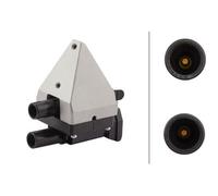 HELLA 5DA 358 000-021 Ignition Coil 12V Voltage With 2 Pins Fits Mercedes-Benz