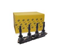 HELLA 5DA 358 000-041 Ignition Coil - 12V - 5-pin connector - Block Ignition Coil - Bolted