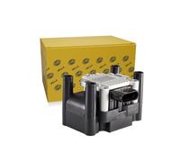 HELLA 5DA 358 000-171 Ignition Coil - 12V - 4-pin connector - Block Ignition Coil - Bolted