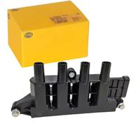 HELLA 5DA 358 000-271 Ignition Coil - 12V - 6-pin connector | Block Ignition Coil - Bolted