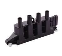 HELLA 5DA 358 000-271 Ignition Coil - 12V - 6-pin connector - Block Ignition Coil - Bolted