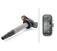 HELLA 5DA 358 000-461 Ignition Coil 12V Voltage With 4 Pins Fits Lexus Toyota