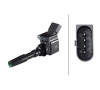 Hella Ignition Coil 5DA 193 175-951 – Flush-Fitting Pencil – Fits Audi A1/Seat/Skoda/VW