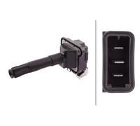 Hella Ignition Coil 5DA 358 000-051 with Spark Plug Connector for AUDI VW SEAT