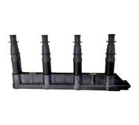 HELLA 5DA 358 000-311 Ignition Coil 12V Voltage With 6 Pins Fits Citroen Peugeot
