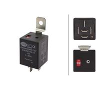 HELLA 5HE 996 152-131 Time Relay - 12V - Number of connectors: 5 - Changeover Contact