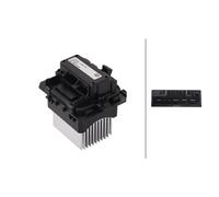 Hella Regulator for Interior Blower - 12V - 6-Pin Connector 5HL366410-301