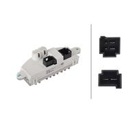 Interior Blower Regulator Fits BMW 3 Touring Gran Turismo HELLA 5HL 366 410-351
