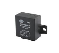 HELLA 5WG 002 450-121 Relay, wipe-/wash interval - 24V - 6-pin connector - with holder