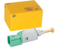 HELLA 6DD 008 622-801 Brake Light Switch - 12V - 2-pin connector - Bayonet - Normally Open Contact - Electric