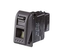 HELLA 6EH 007 832-671 Switch - Flip Switch Control - Equipment Vart.: I-0 - Number of connectors: 8 - Safety Switch