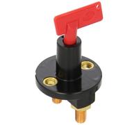 HELLA 6EK 002 843-003 Main Switch, battery - S33 - Turn knob control - Number of connectors: 2 - Bolted - Normally Open Contact - Thread Pitch: 1.5mm