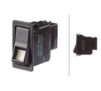 HELLA 6GM 004 570-061 Switch - Flip Switch Control - Equipment Vart.: I->0 - Number of connectors: 4