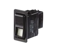 Hella 6GM 004 570-221 Push Button Switch, 2-way, Momentary, ON-OFF, 16.0 Amps, 24.0 Volts, IP00, for Interior Vehicle Lighting Control