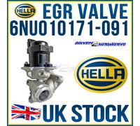 HELLA 6NU 010 171-091 EGR Valve - 12V - Electric - with seal - with clamp