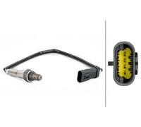 HELLA 6PA 358 103-291 Oxygen sensor - 4-pin connector