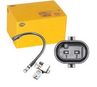 HELLA 6PK 011 190-901 Sensor, battery management - 12V - Bolted - Cable: 280mm